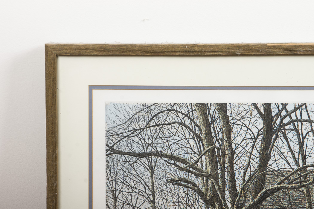 Carol Collette Aquatint Etching on Paper "Back Road"