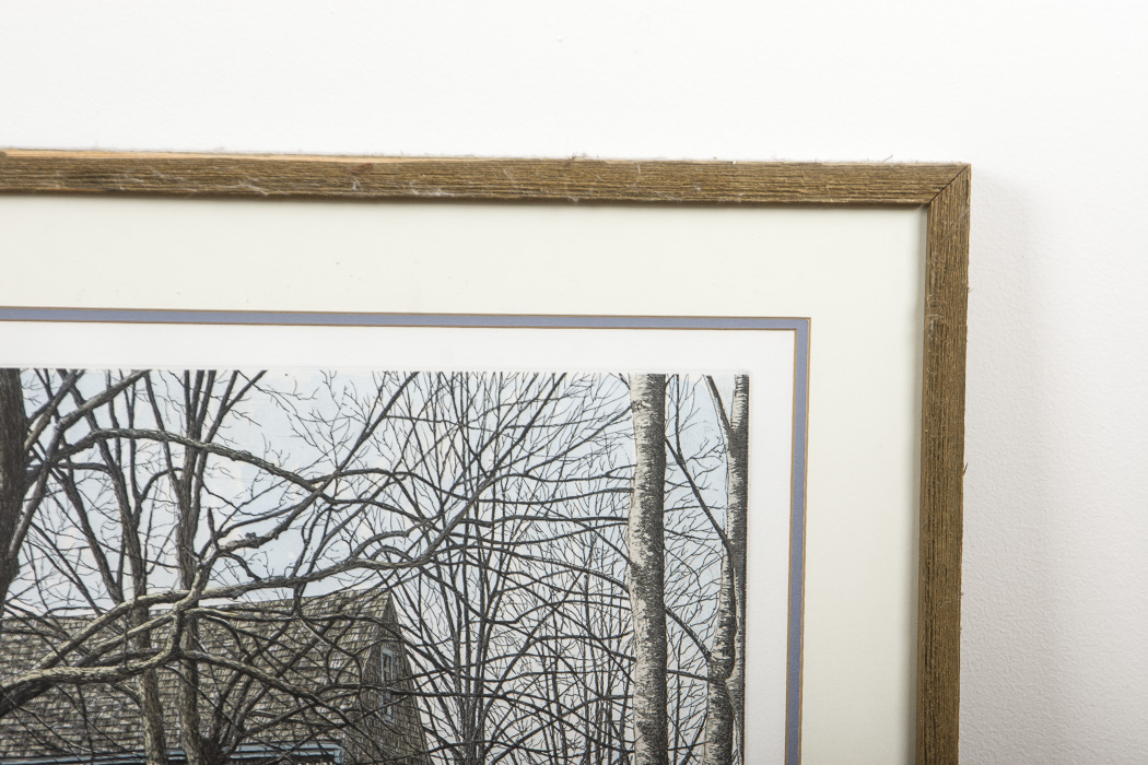 Carol Collette Aquatint Etching on Paper "Back Road"