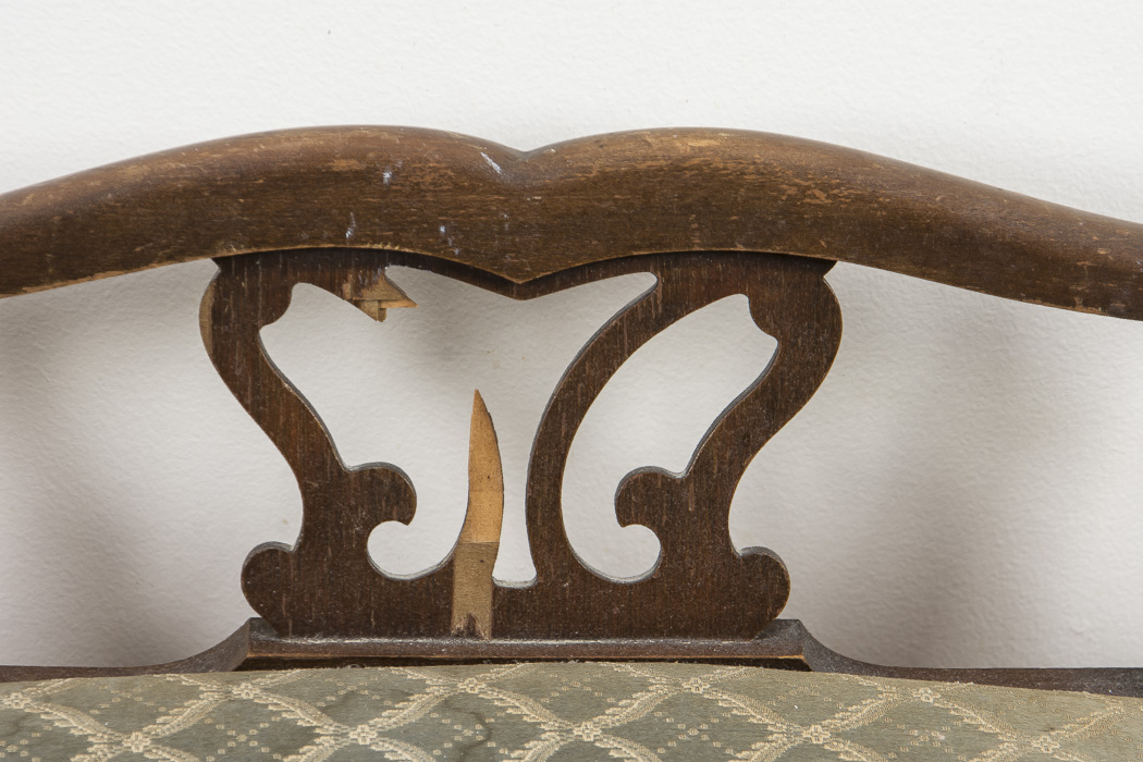 Vintage Low-Back Vanity Chair