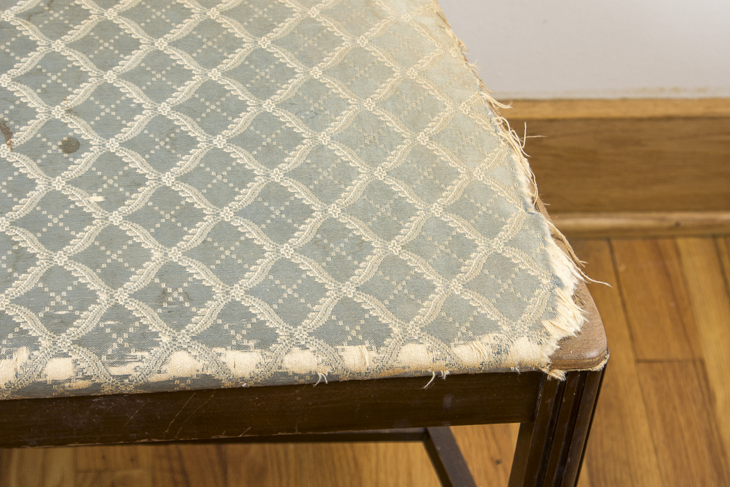 Vintage Low-Back Vanity Chair