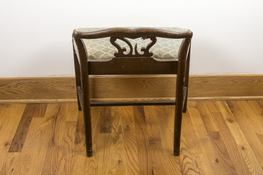 Vintage Low-Back Vanity Chair