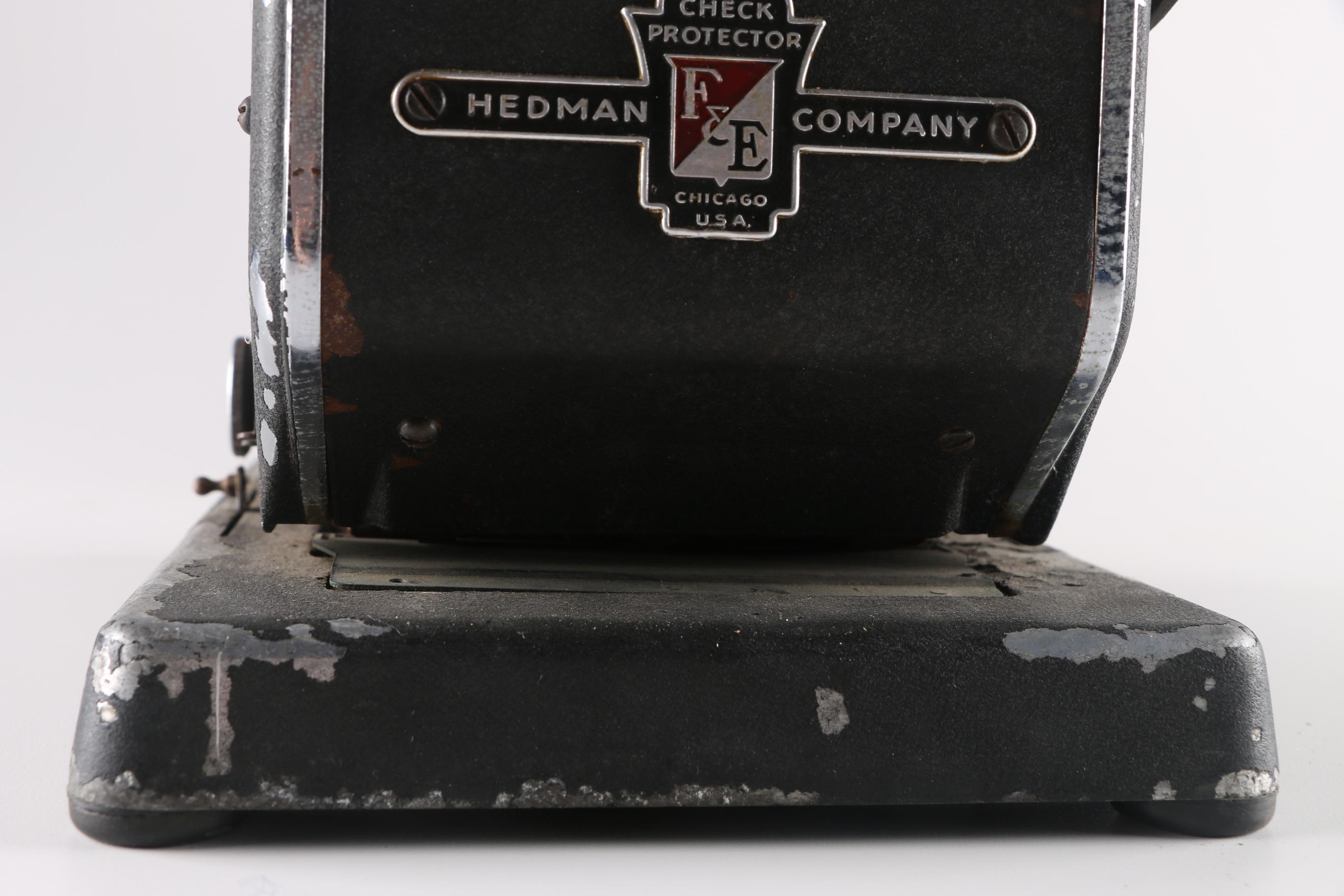 Hedman Company Counting Machine