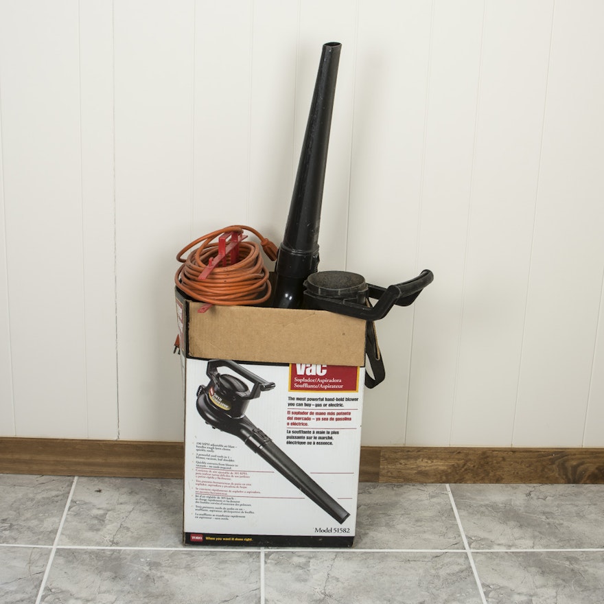 Toro Super BlowerVAC Leaf Blower, Vacuum, and Shredder