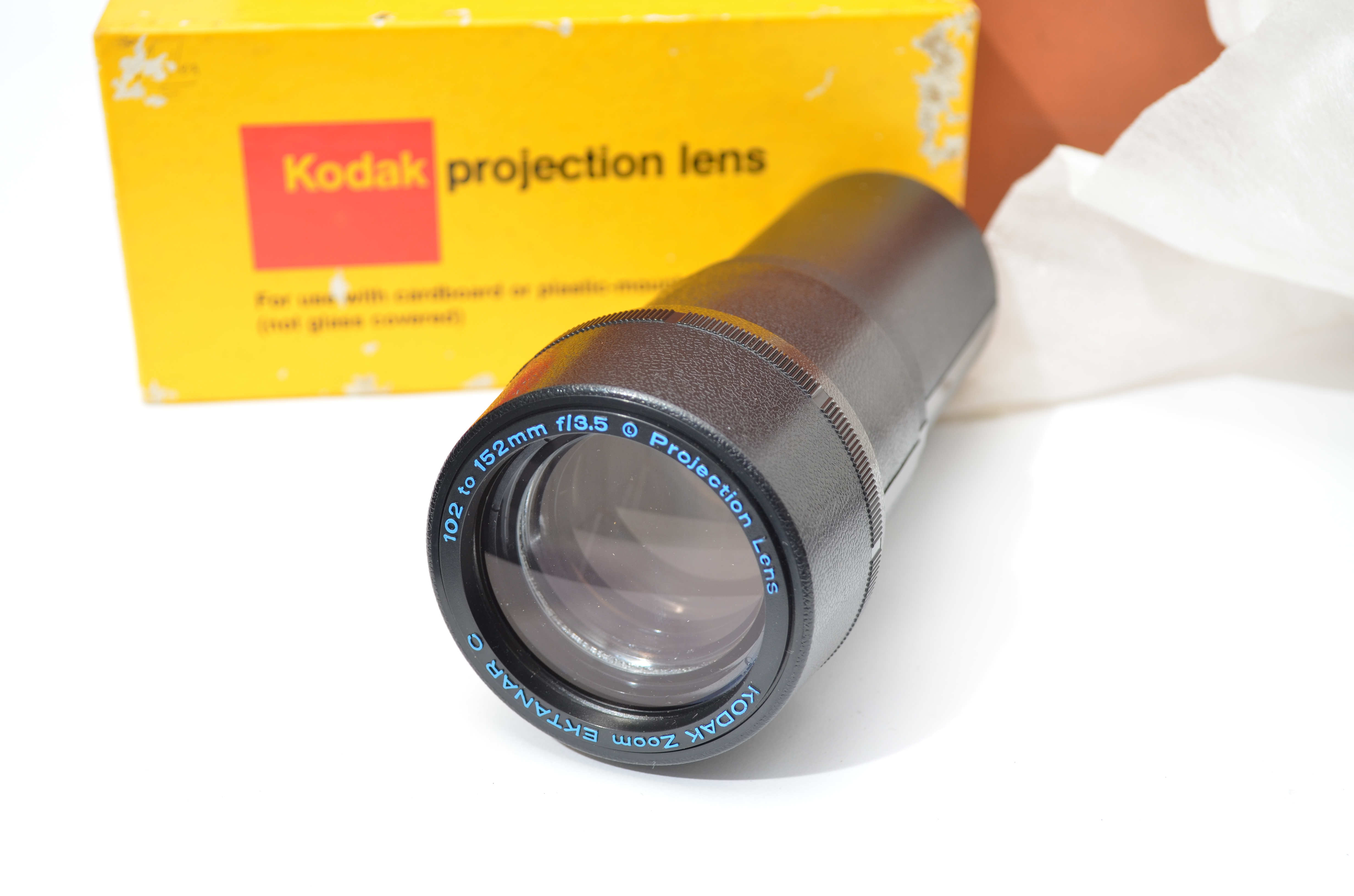 Vintage Kodak Slide Carousel with Extra Lens in Carrying Case