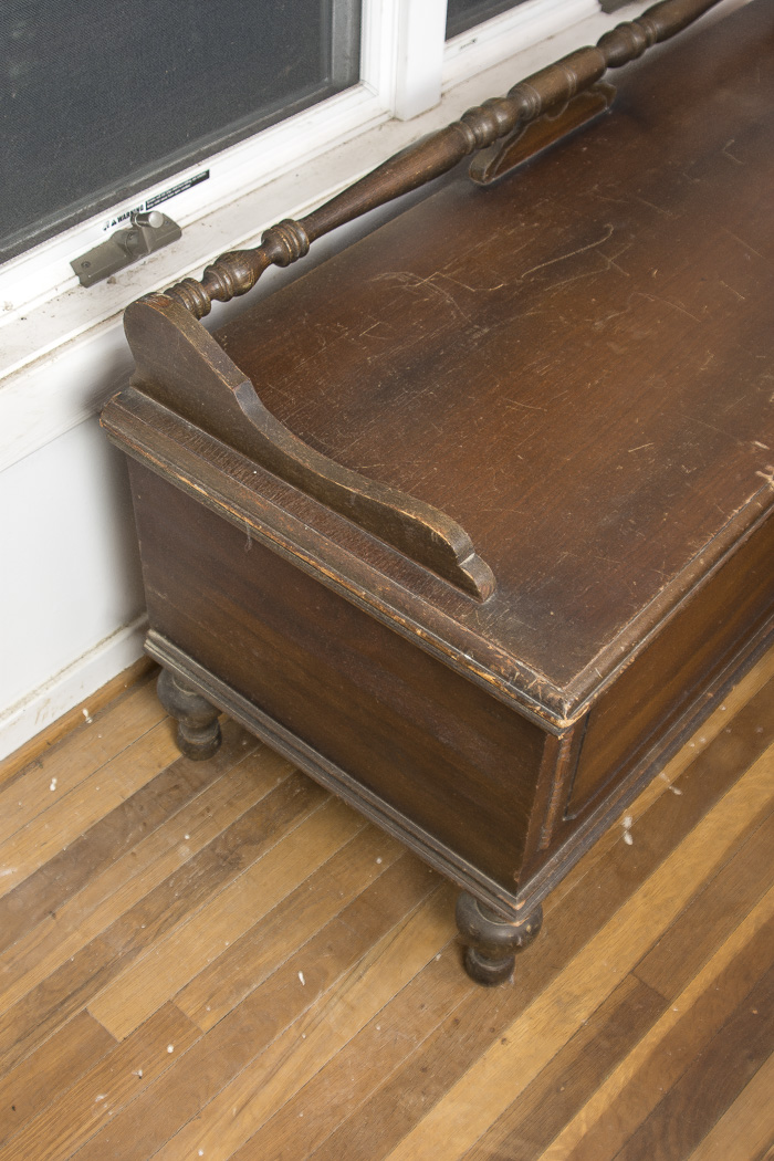 Vintage Lane Cedar-Lined Wood Chest
