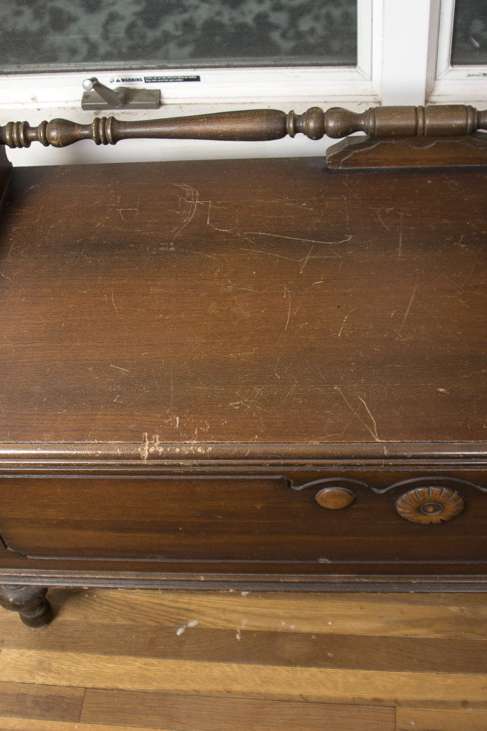 Vintage Lane Cedar-Lined Wood Chest