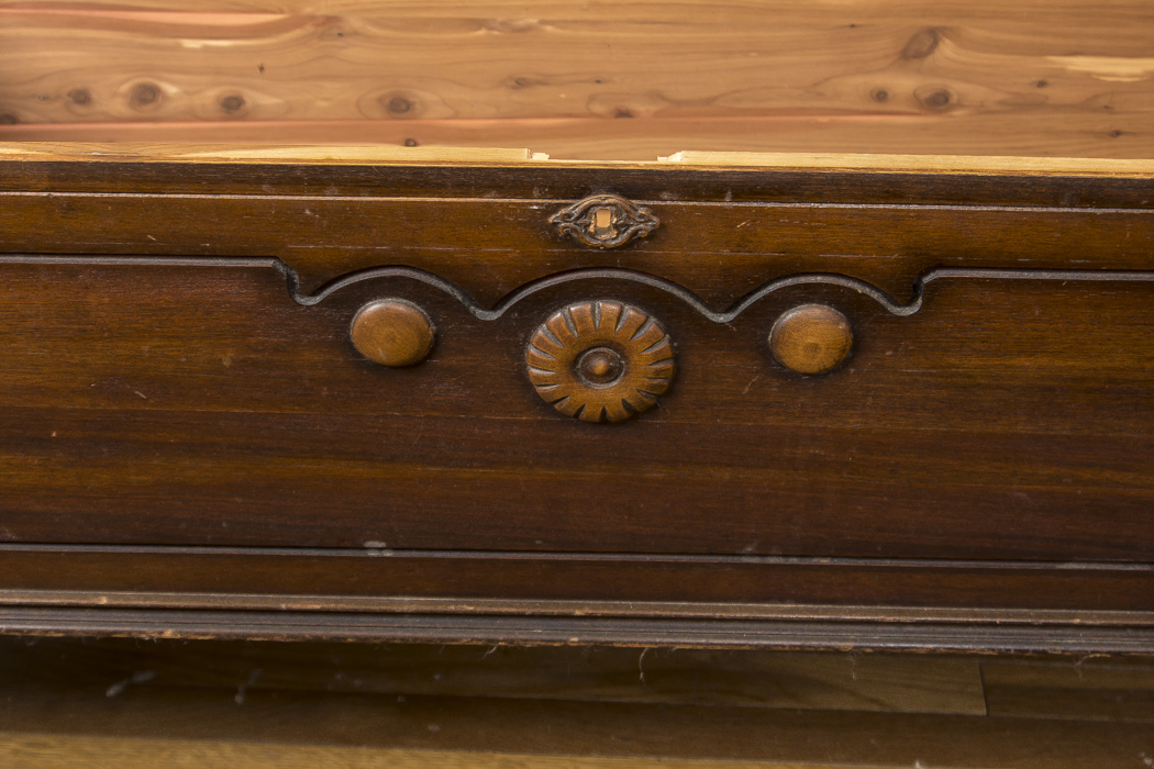 Vintage Lane Cedar-Lined Wood Chest