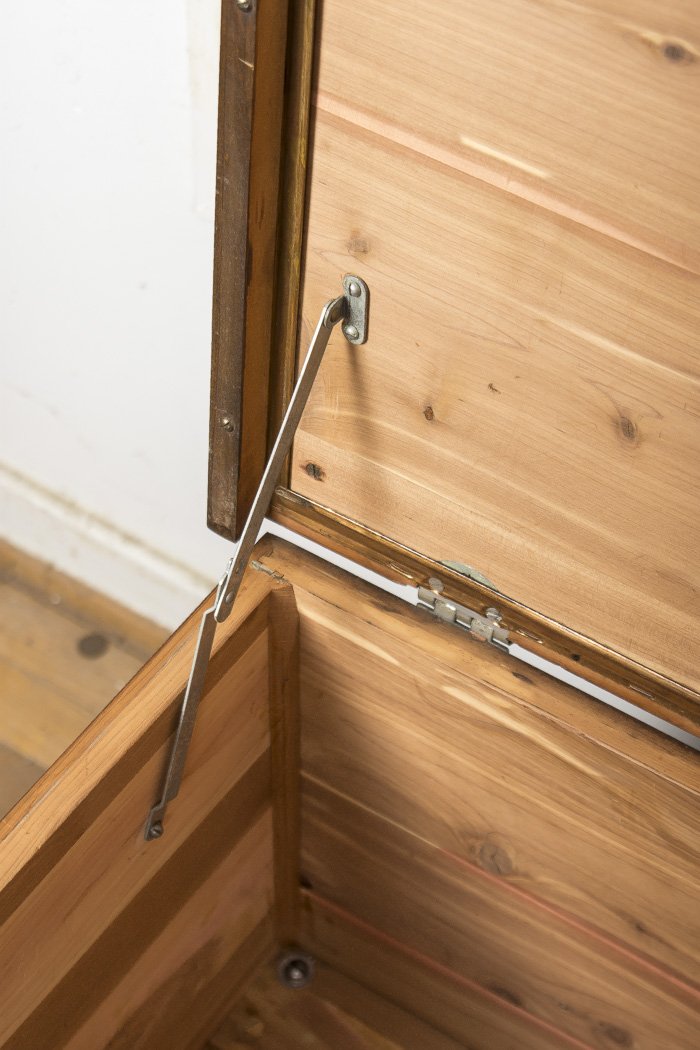 Vintage Lane Cedar-Lined Wood Chest
