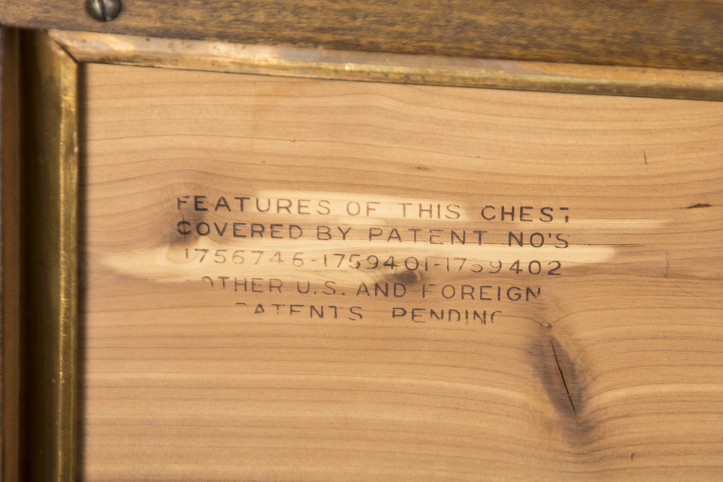 Vintage Lane Cedar-Lined Wood Chest