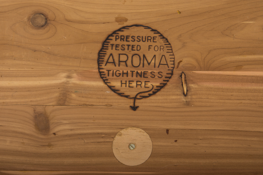 Vintage Lane Cedar-Lined Wood Chest