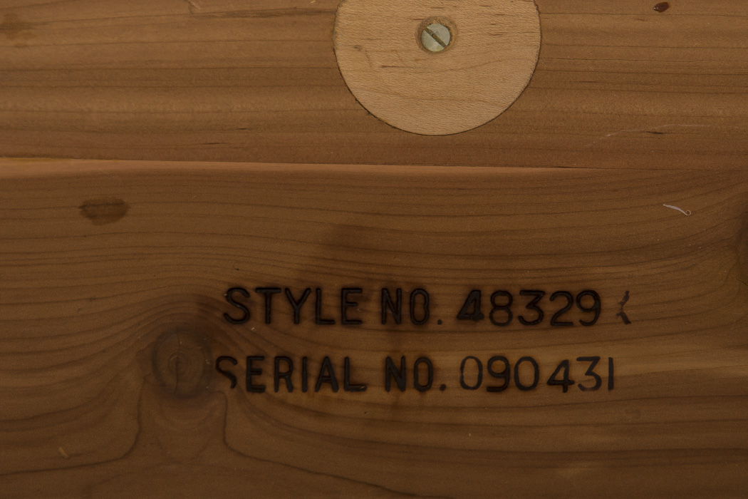 Vintage Lane Cedar-Lined Wood Chest