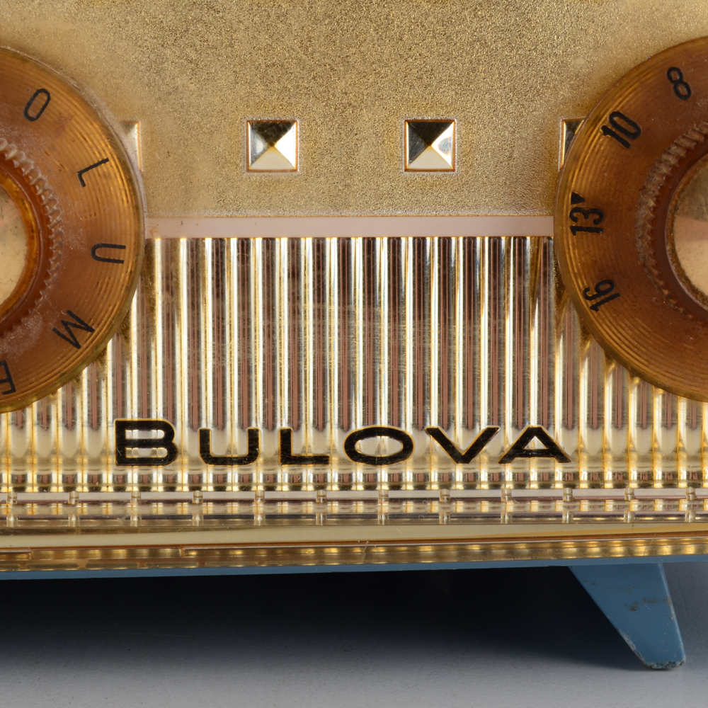 Vintage Bulova Clock Radio