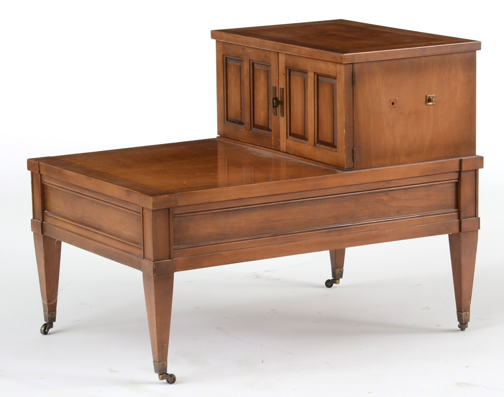 Vintage Stair-Step End Table