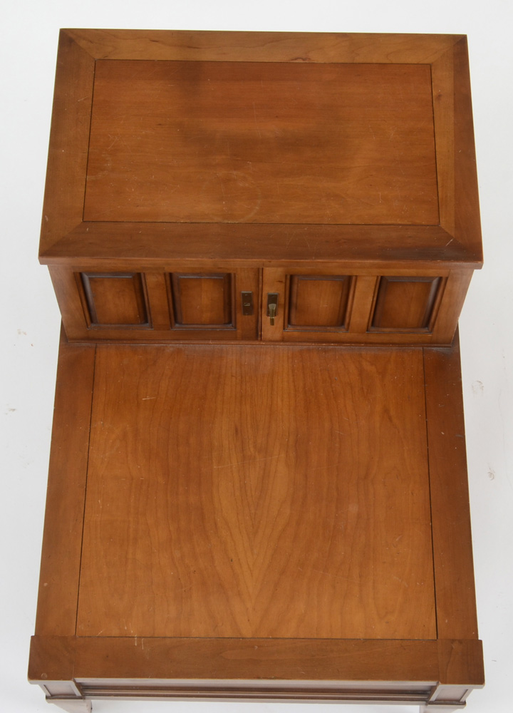 Vintage Stair-Step End Table