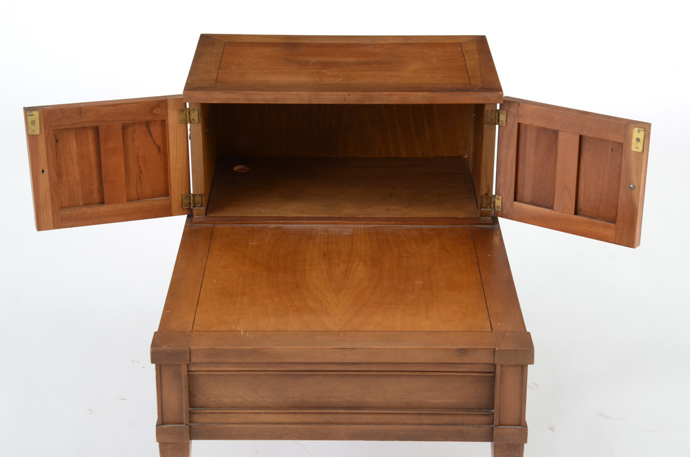 Vintage Stair-Step End Table