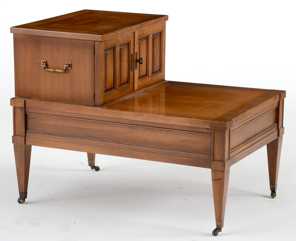 Vintage Stair-Step End Table