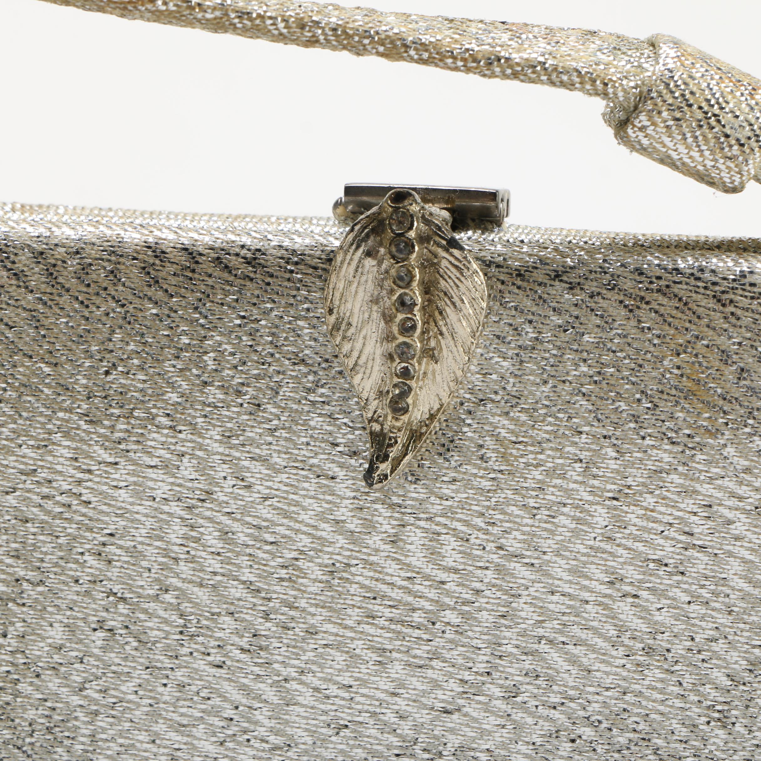 Vintage Lucite Confetti Barrel Purse and After Five Handbag