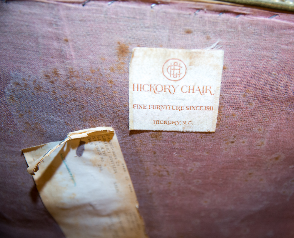 Vintage Library Armchairs by Hickory Chair Company