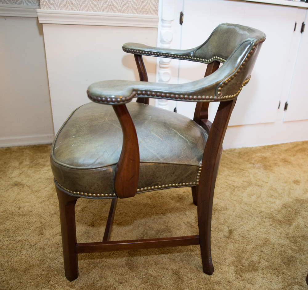 Vintage Library Armchairs by Hickory Chair Company