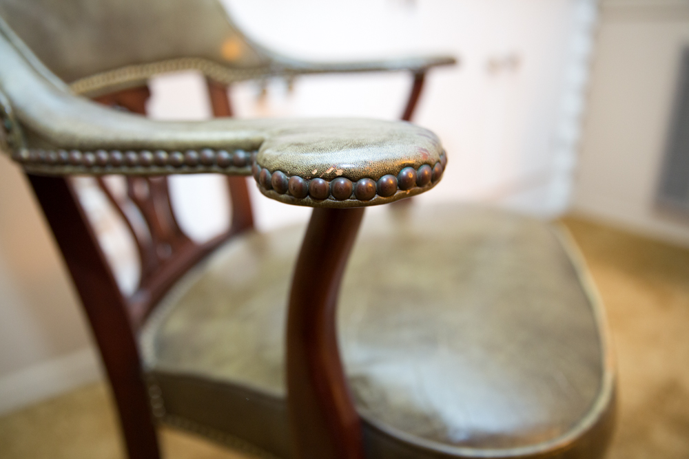 Vintage Library Armchairs by Hickory Chair Company