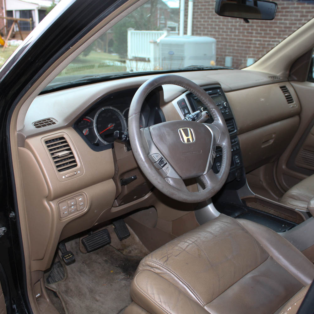 Black 2006 Honda Pilot EX-L SUV