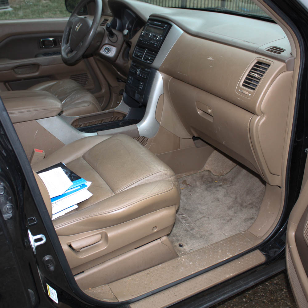 Black 2006 Honda Pilot EX-L SUV