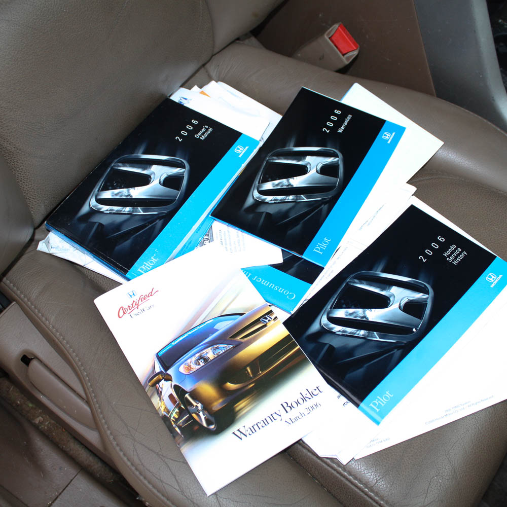 Black 2006 Honda Pilot EX-L SUV