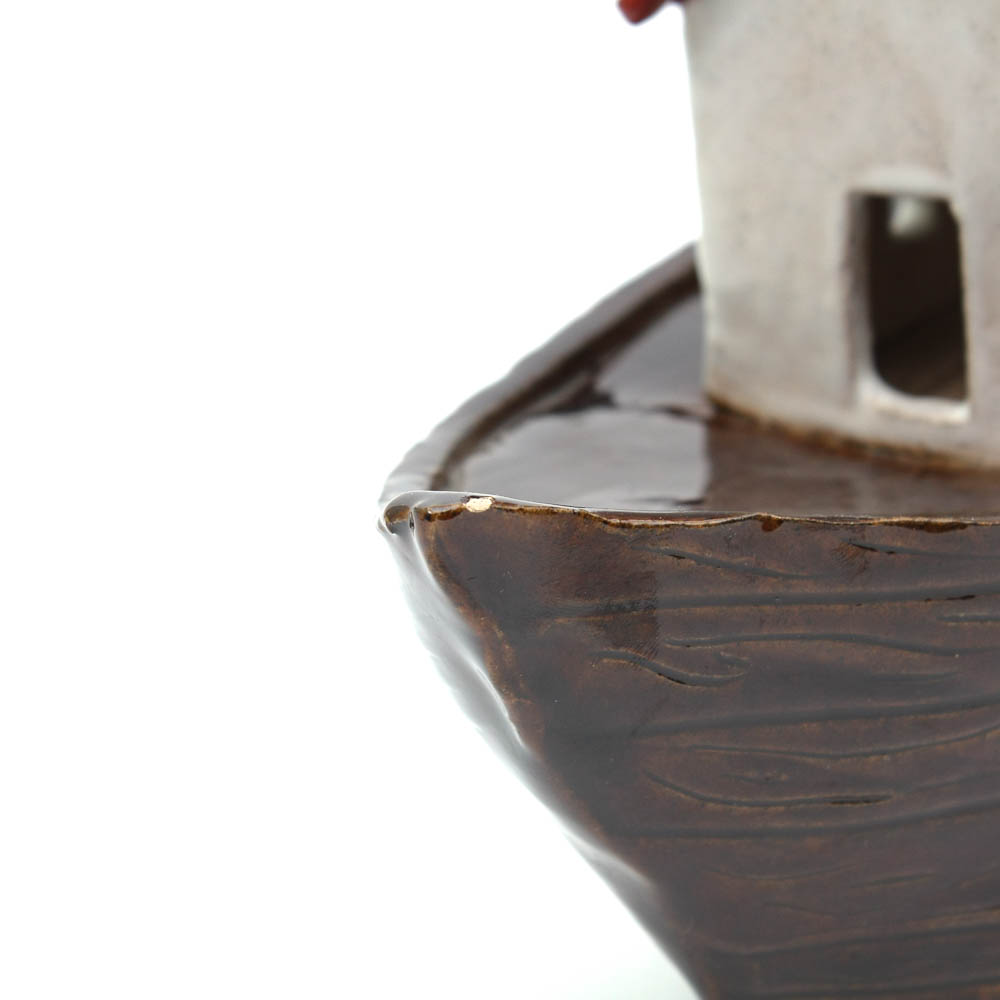 Hand Made Ceramic Noah's Ark Set