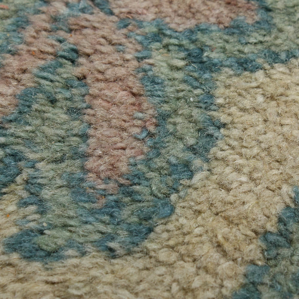 Hand Knotted Arts and Crafts Style Wool Area Rug