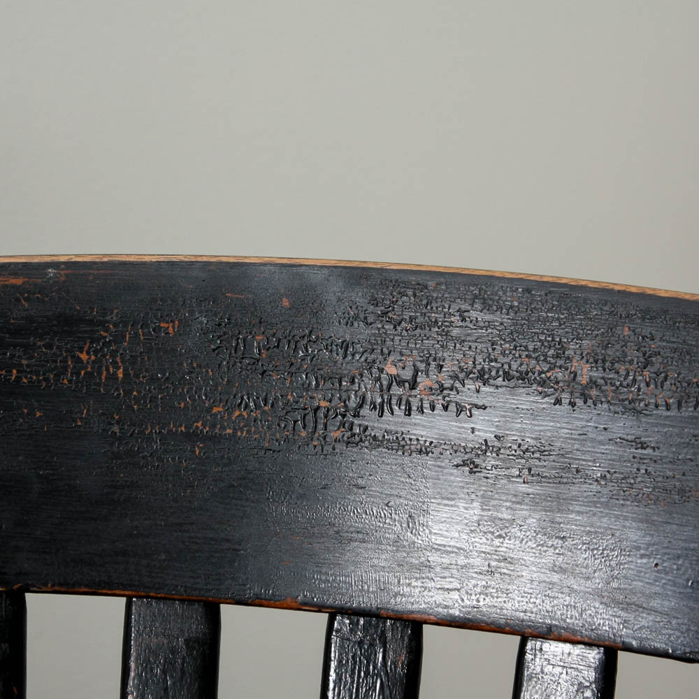 Set of Four Vintage Courtroom Chairs