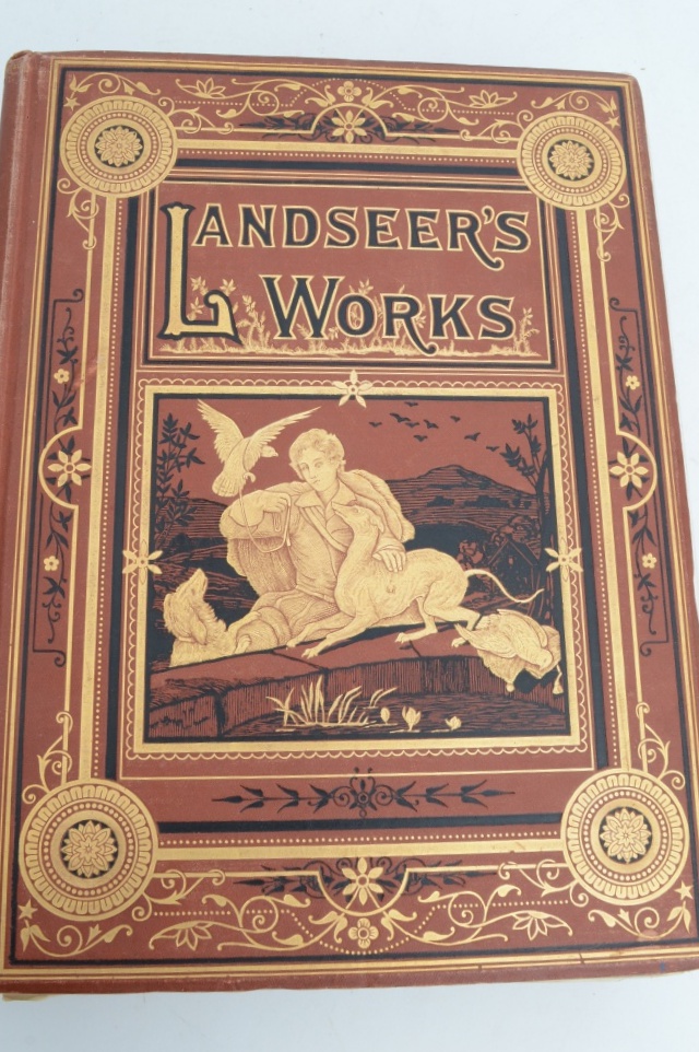 Four-Volume Set of "The Works Of Sir Edwin Landseer"