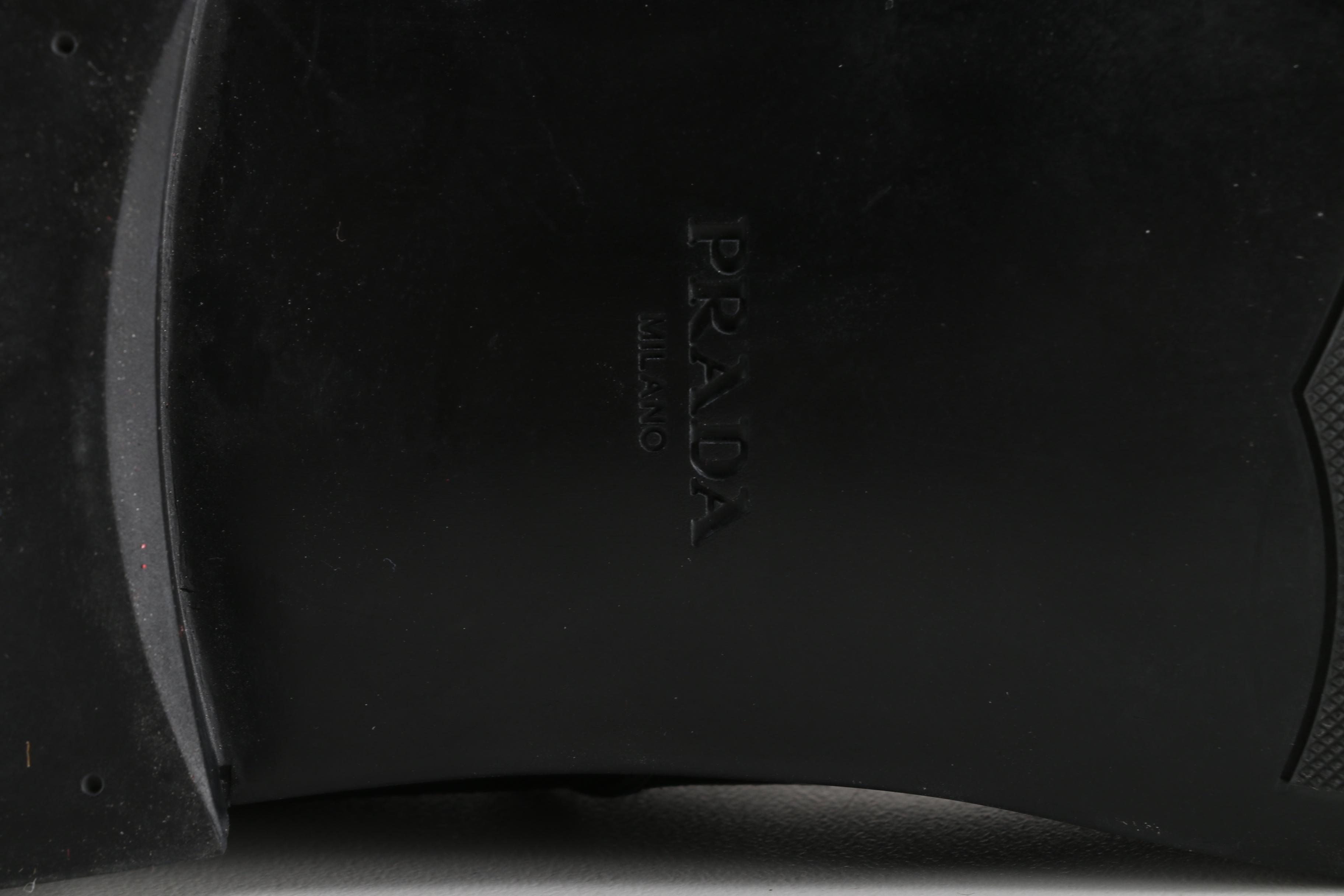 Men's Prada Saffiano Leather Chelsea Boots Size 10