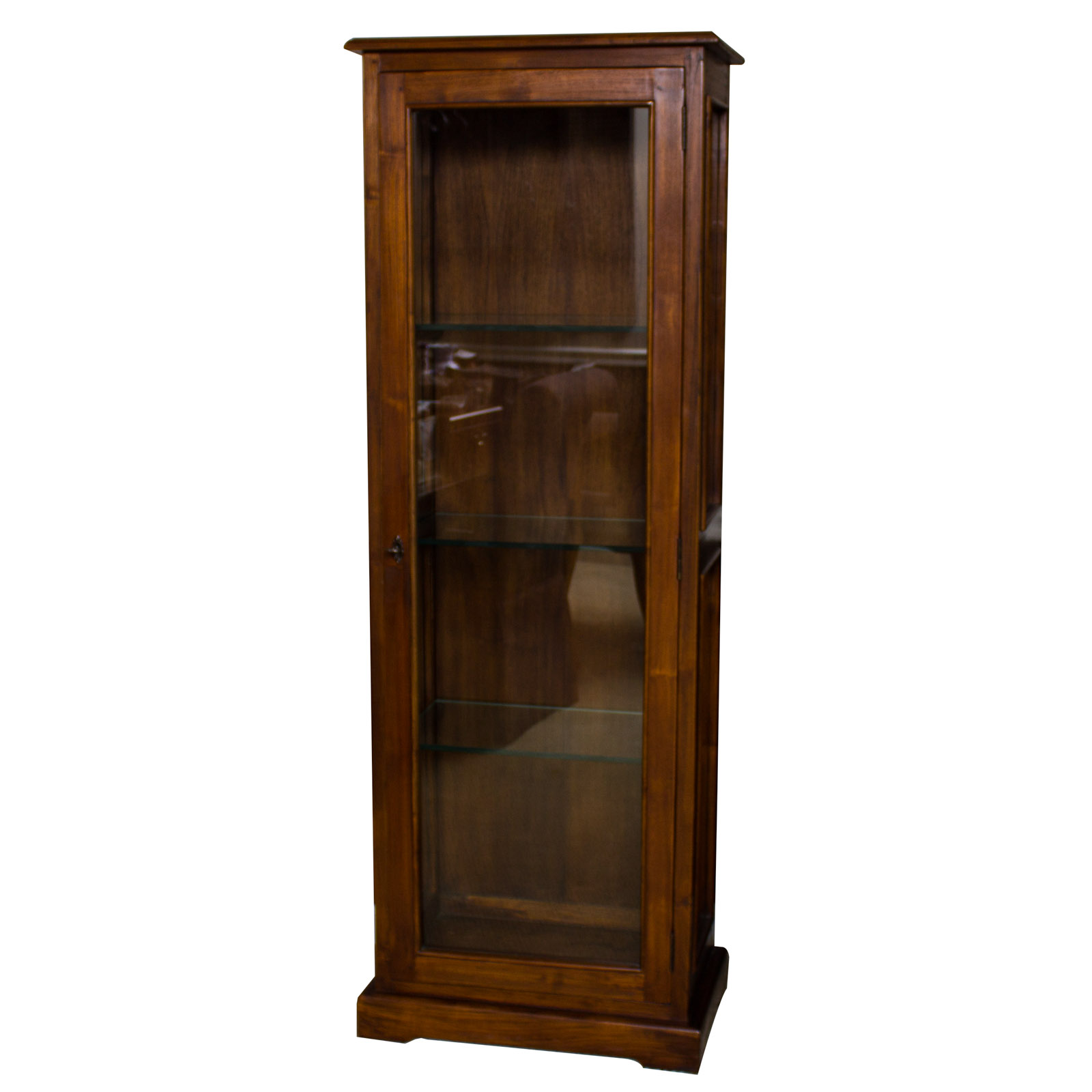 Arhaus Furniture Walnut Display Cabinet