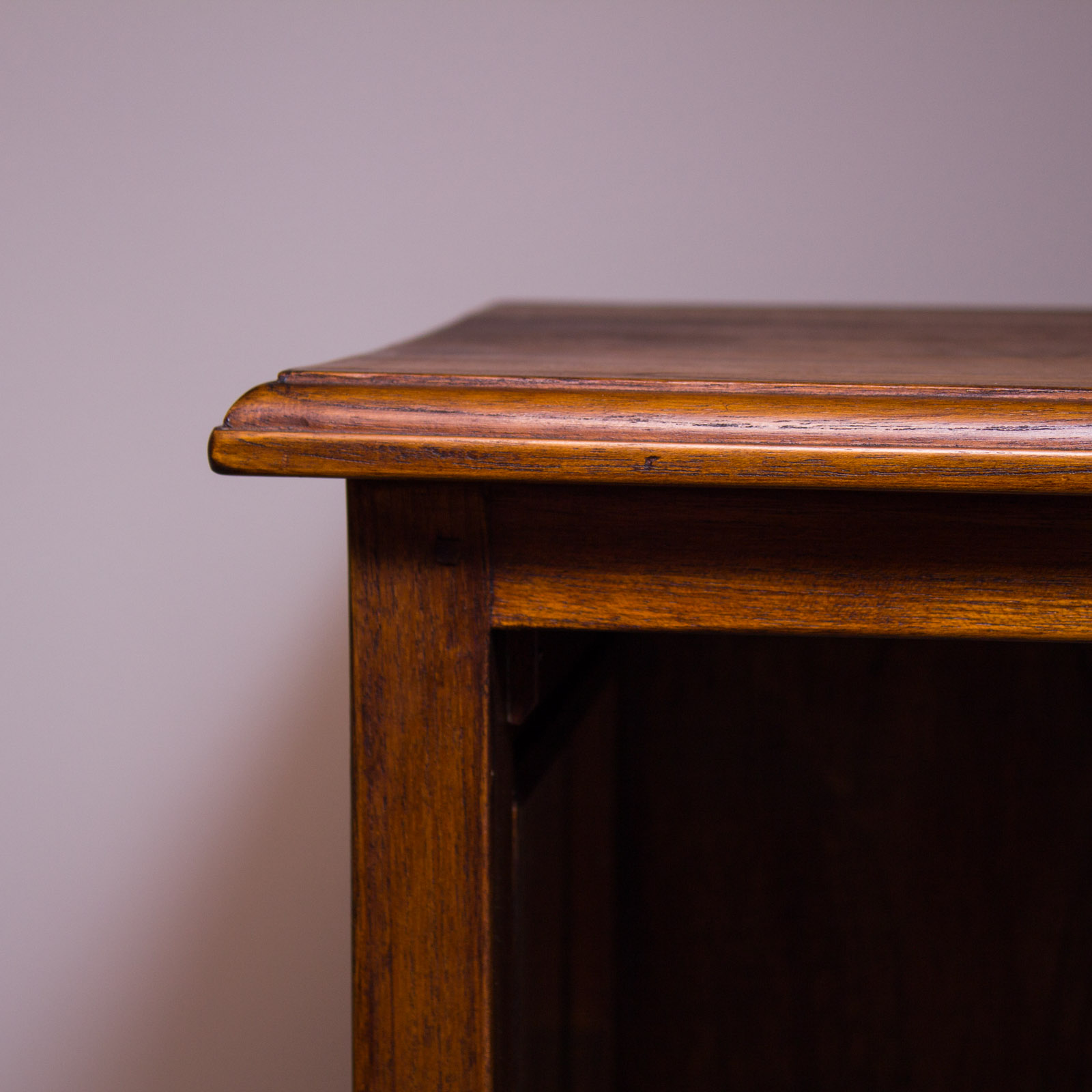 Arhaus Furniture Walnut Display Cabinet