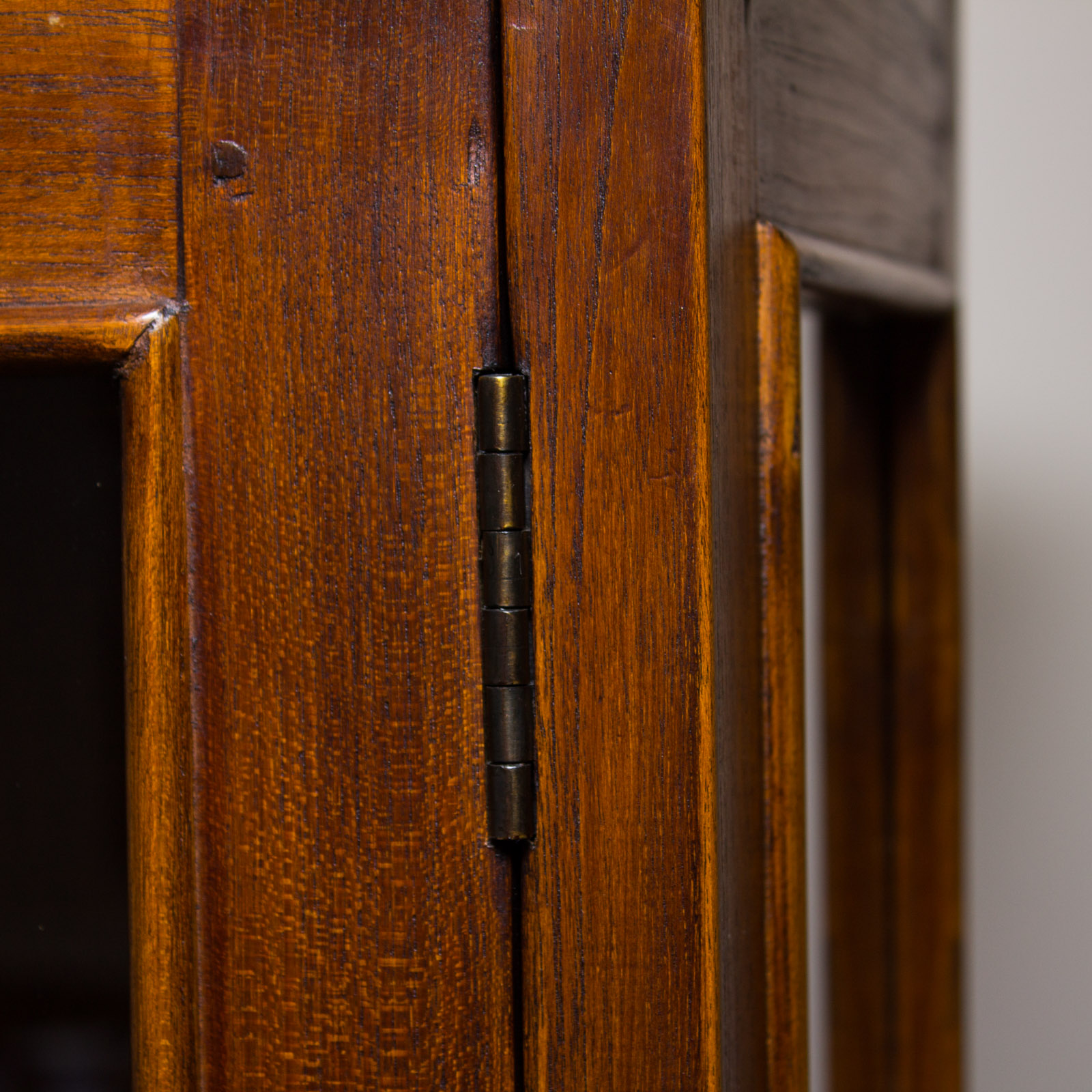 Arhaus Furniture Walnut Display Cabinet