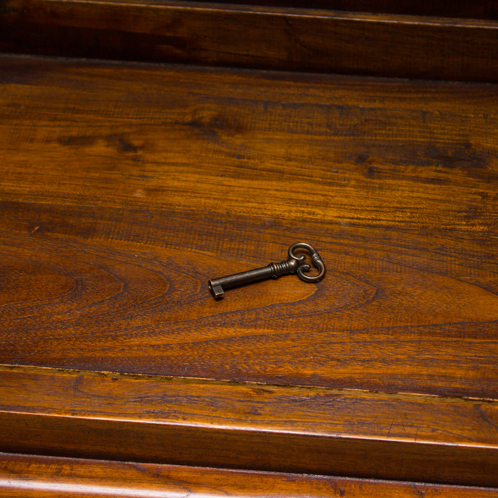 Arhaus Furniture Walnut Display Cabinet