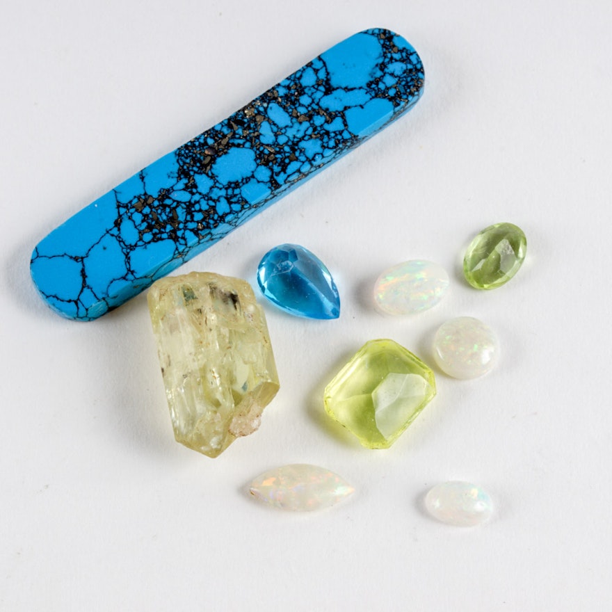 Variety of Loose Gemstones