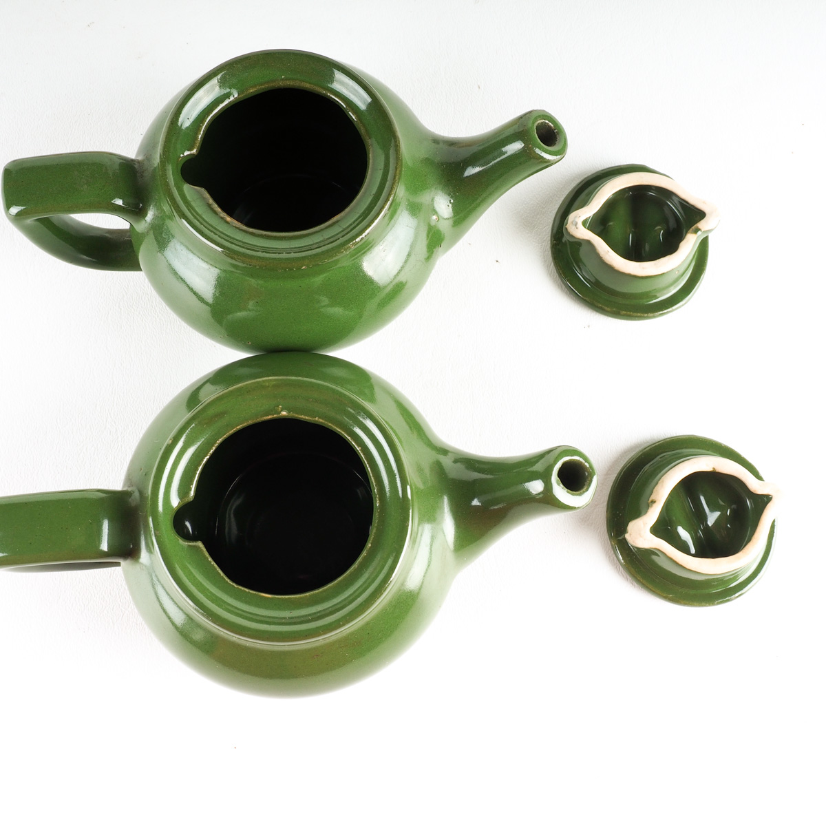 Group of Ceramic Cups and Tea Pots