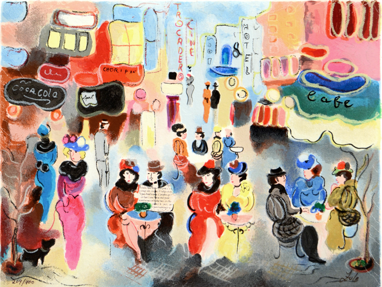 Aaron Zule "Buenos Aires" Signed Limited Edition Serigraph