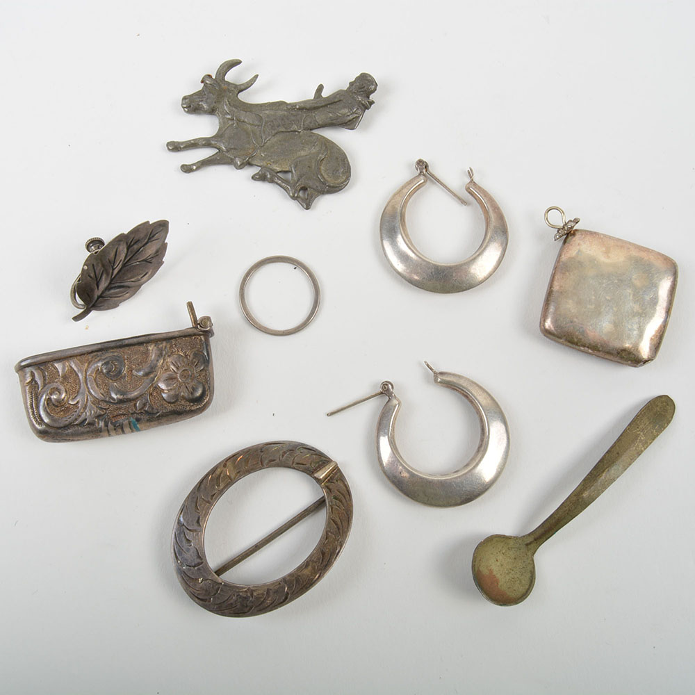 Assorted Scrap Sterling Silver Pieces