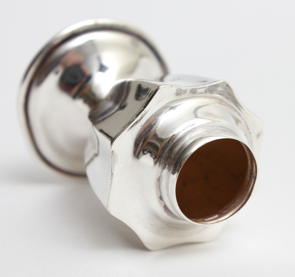 Pair of Sterling Silver Salt and Pepper Shakers