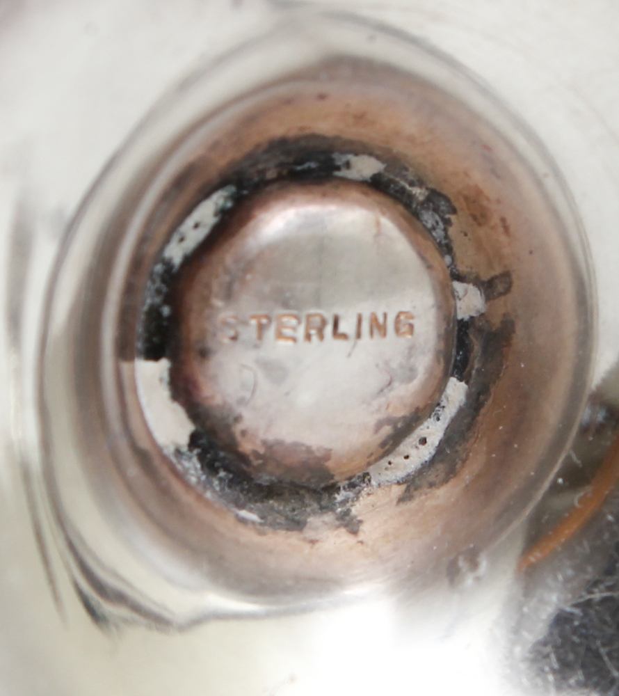 Pair of Sterling Silver Salt and Pepper Shakers