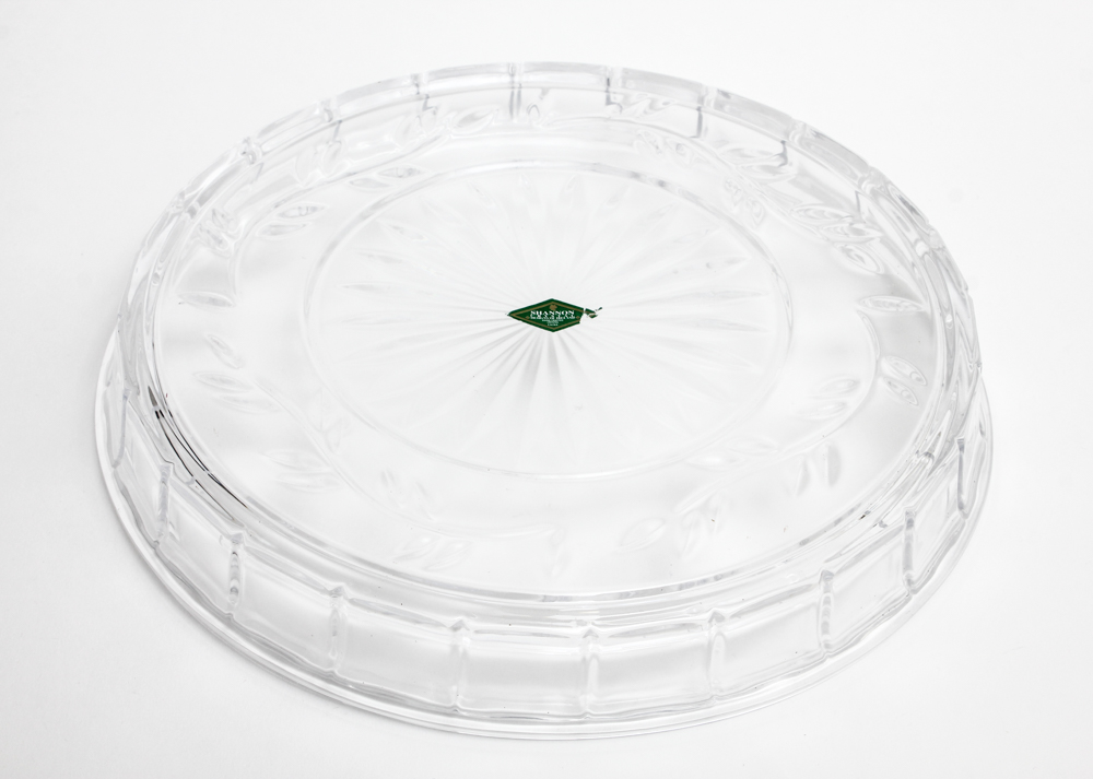 Shannon Crystal Capitol Dome Cake Plate