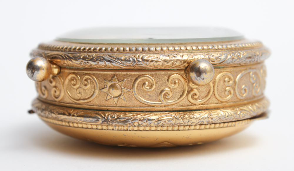 Imhof Swiss 15-Jewel 8-Day Shelf Clock