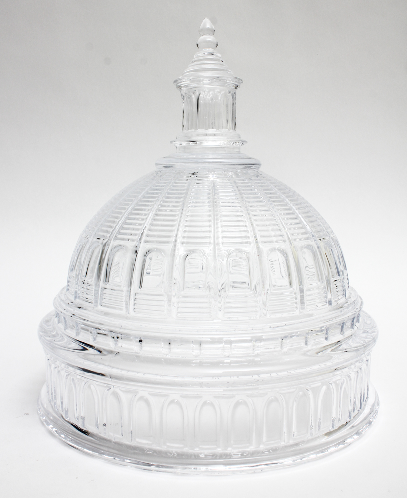 Shannon Crystal Capitol Dome Cake Plate
