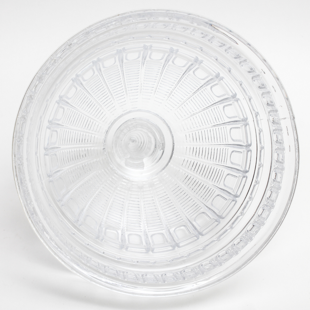Shannon Crystal Capitol Dome Cake Plate