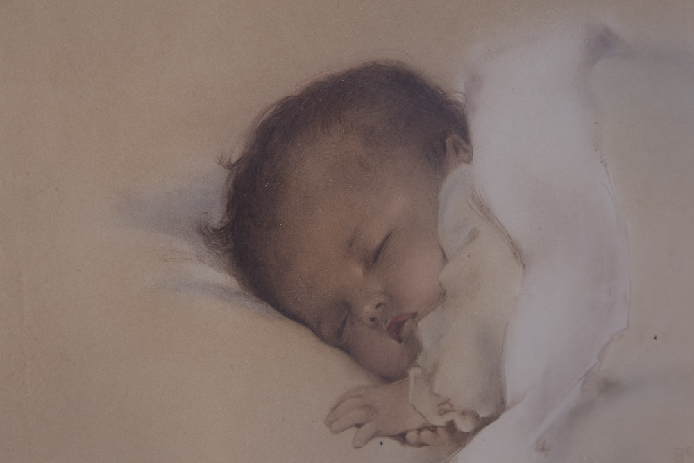 Bessie Pease Gutmann Print "A Little Bit of Heaven"