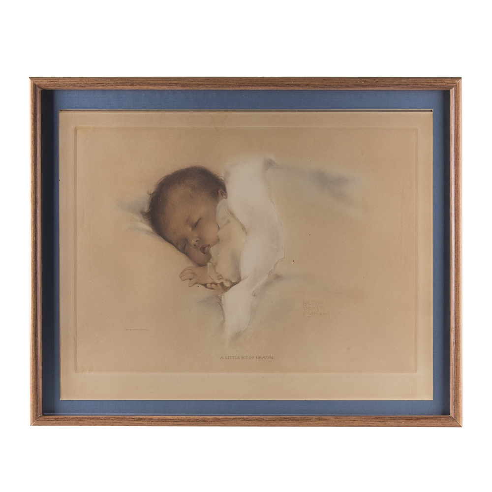 Bessie Pease Gutmann Print "A Little Bit of Heaven"