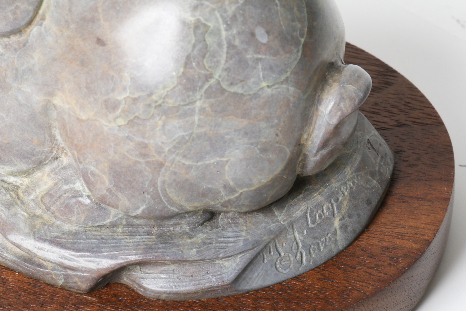 Melissa J. Cooper Bronze Sculpture of Bunny