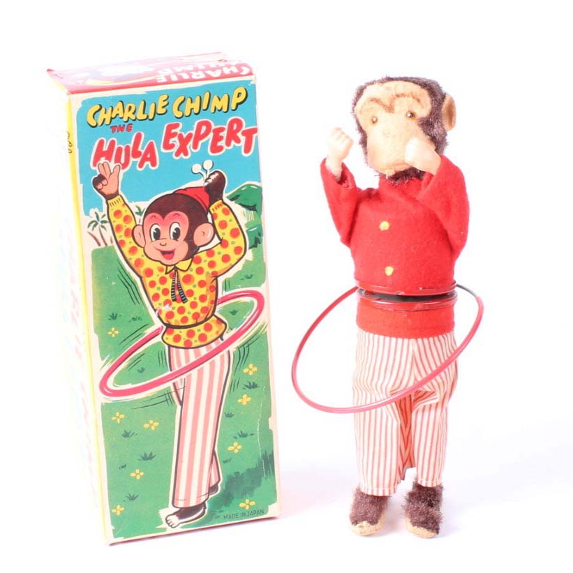 Vintage "Charlie Chimp the Hula Expert"